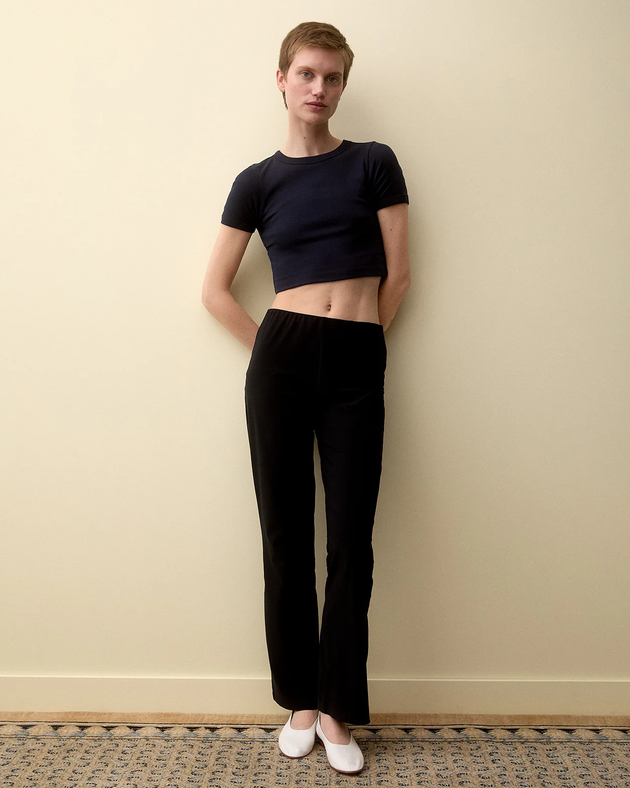 CAR CROP | Navy