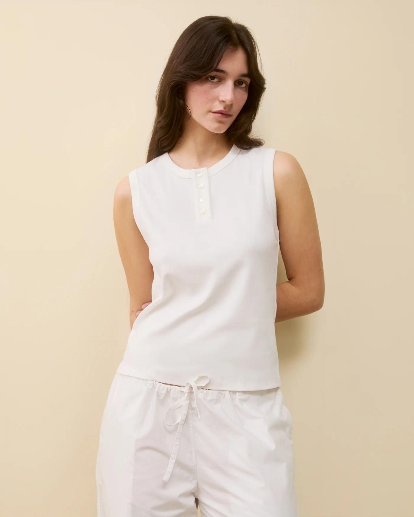 JESS TANK | White