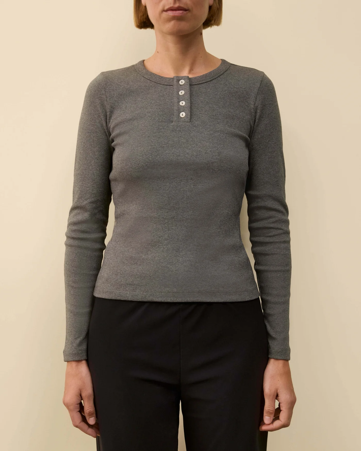 JESS LONGSLEEVE | Melee Grey