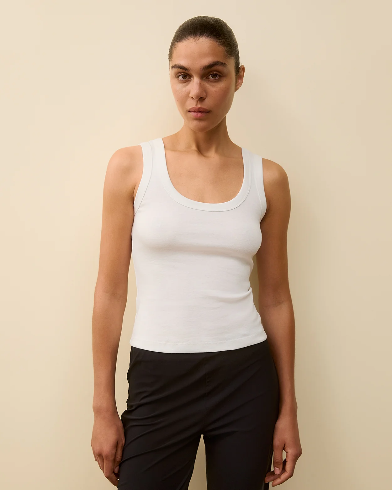 HILLIE TANK | White