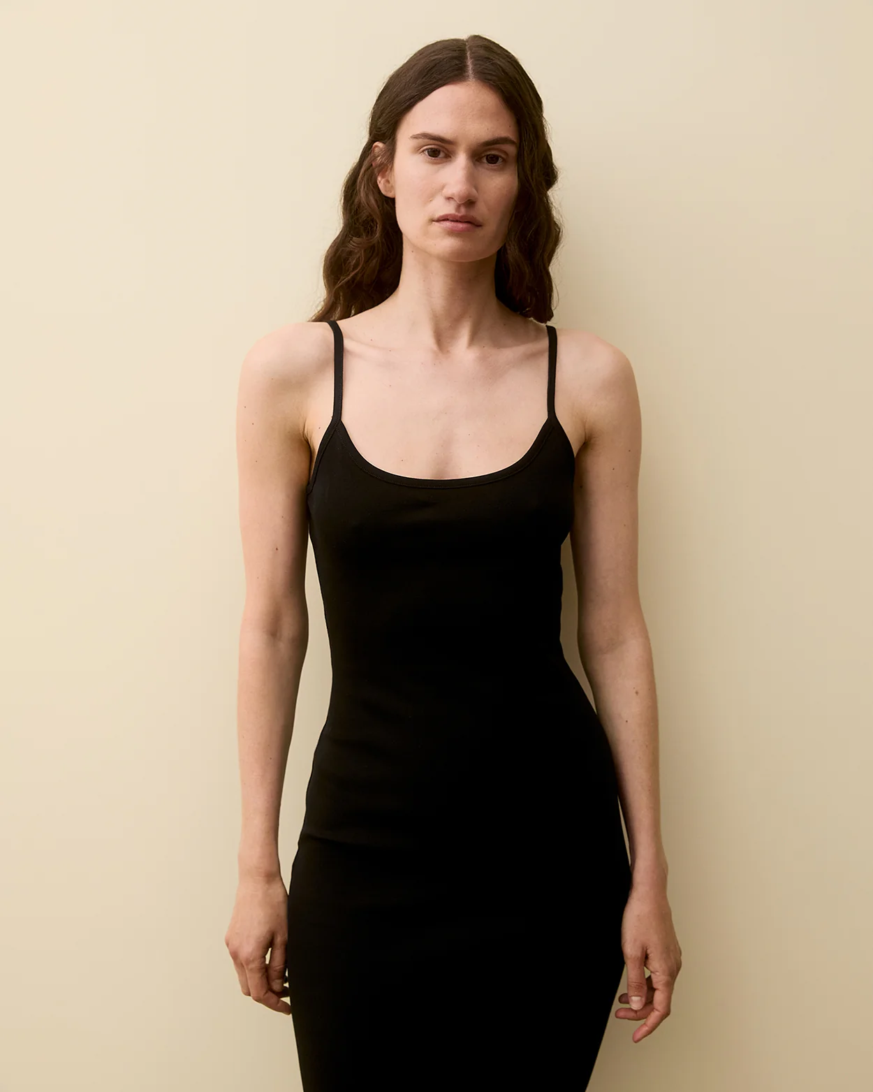 BIBI MIDI DRESS | Black