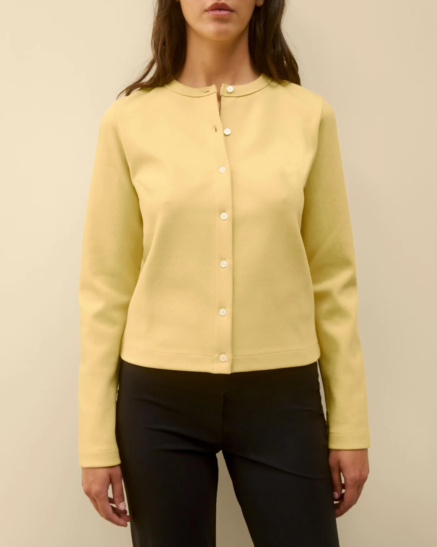 POPPY CARDIGAN | Straw