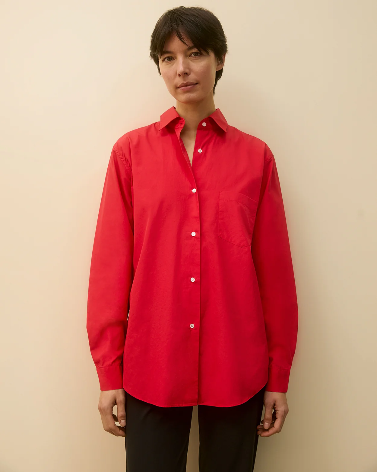 ZOË SHIRT | Red