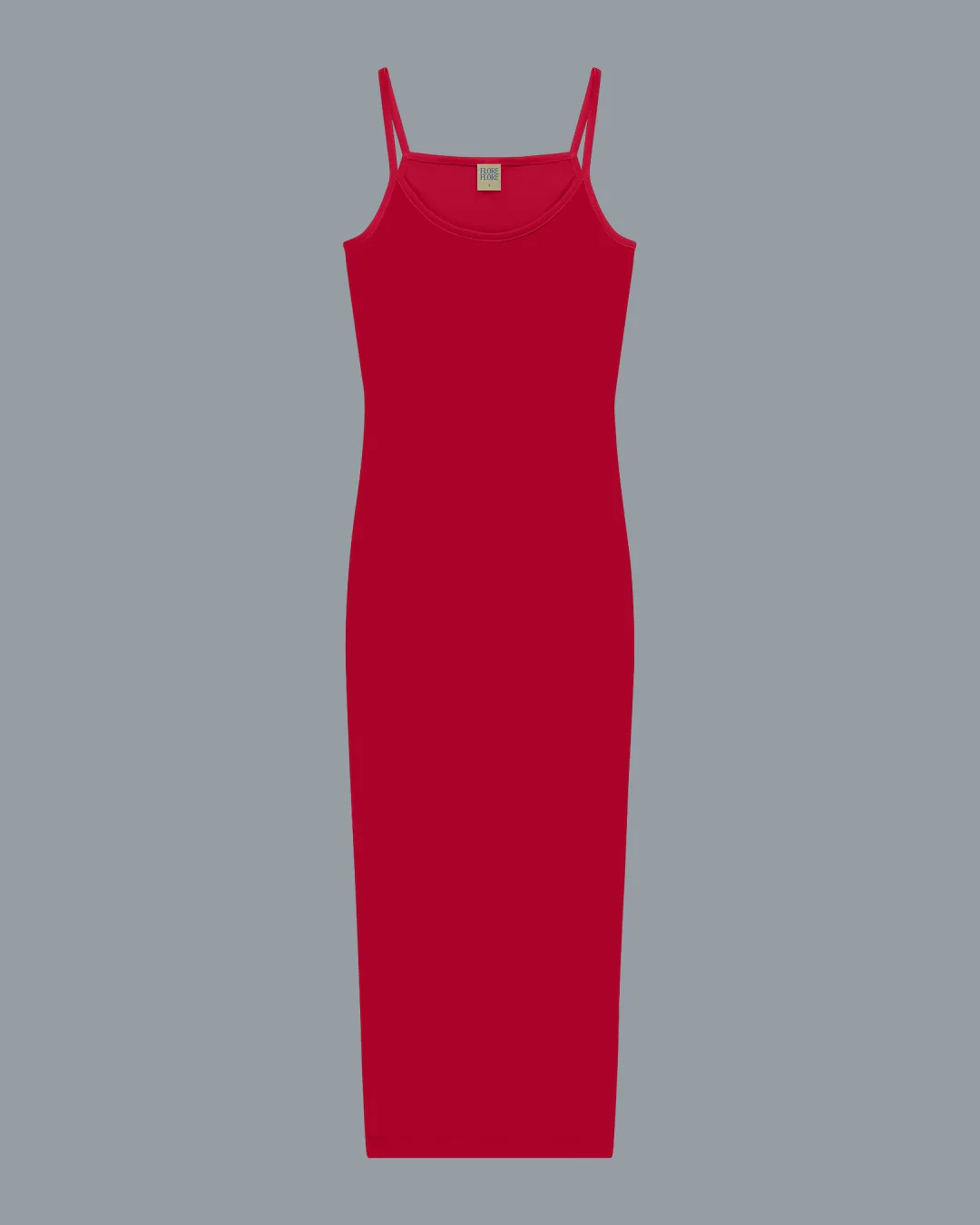 BIBI MIDI DRESS | Red