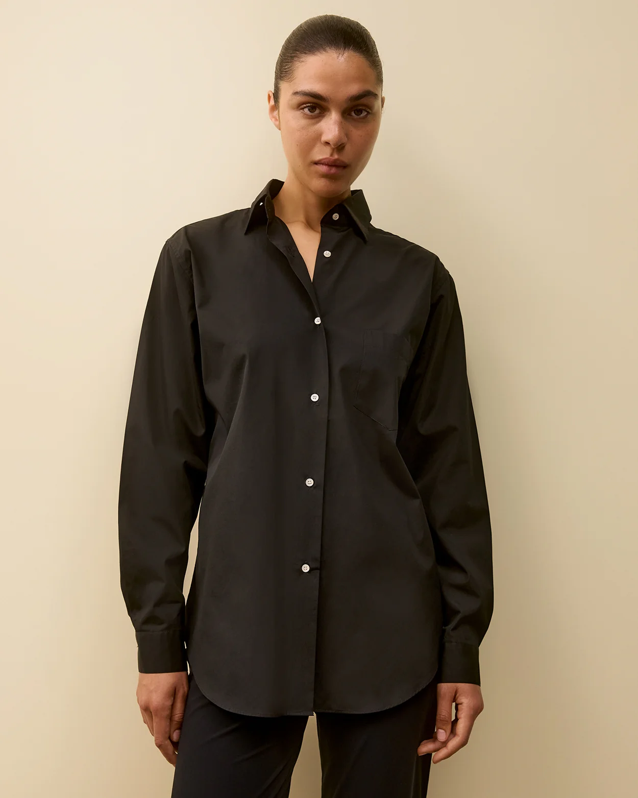 ZOË SHIRT | Black