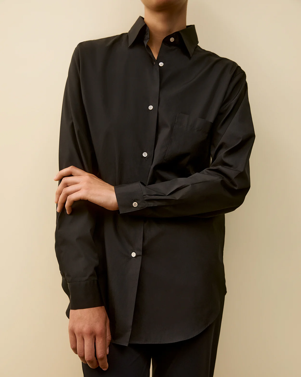 ZOË SHIRT | Black