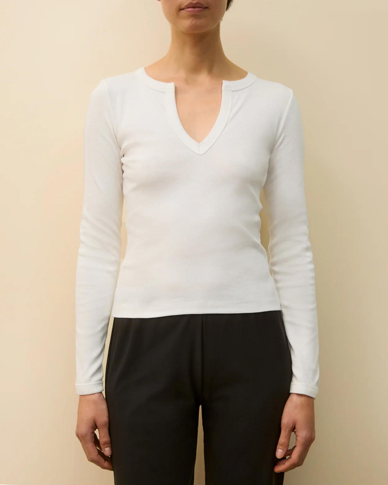 IMAN LONGSLEEVE | White