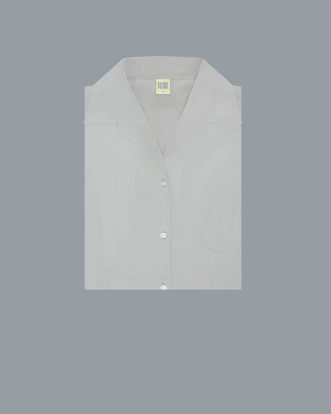 ROSIE SLEEVELESS SHIRT | Grey