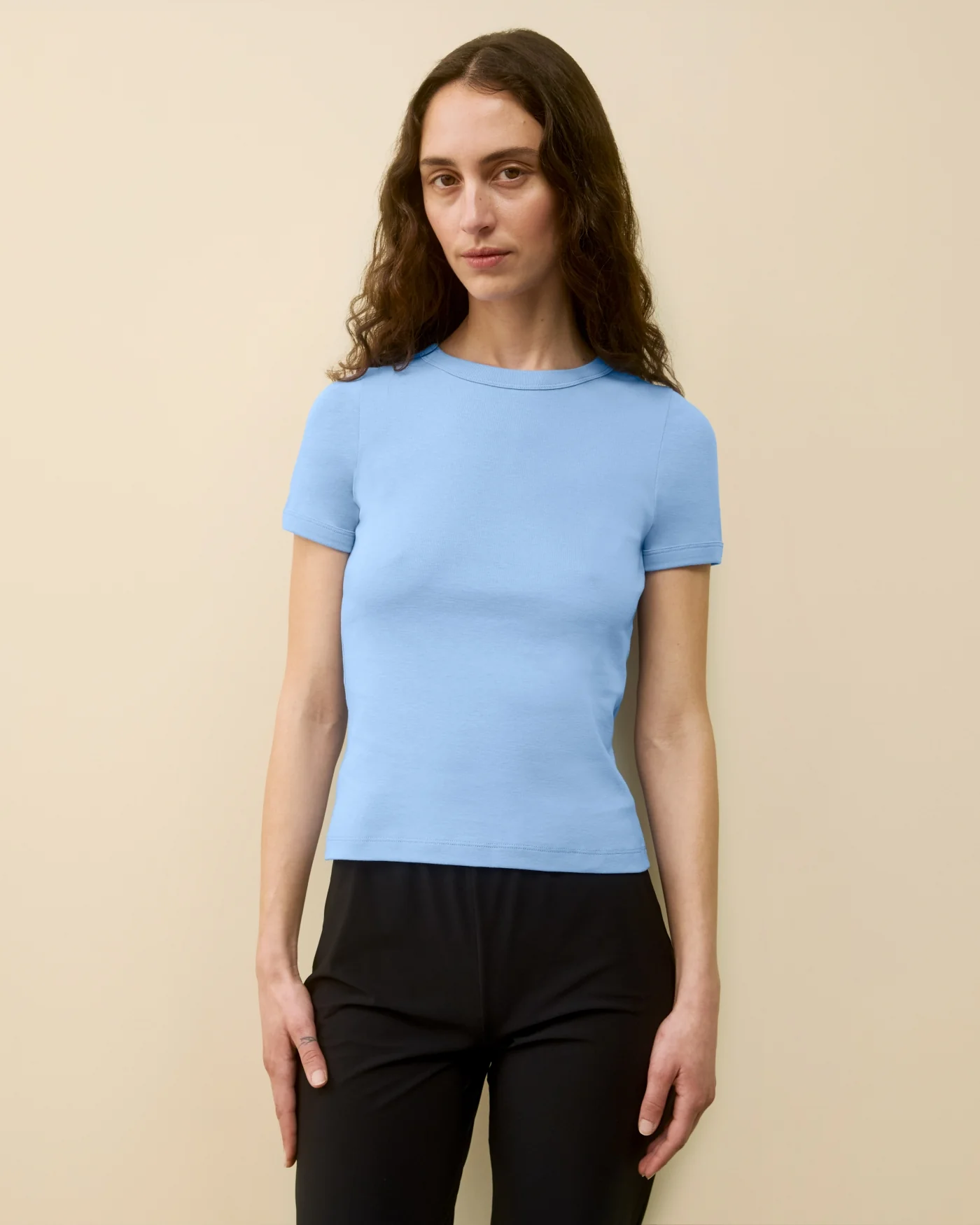 CAR TEE | Baby Blue