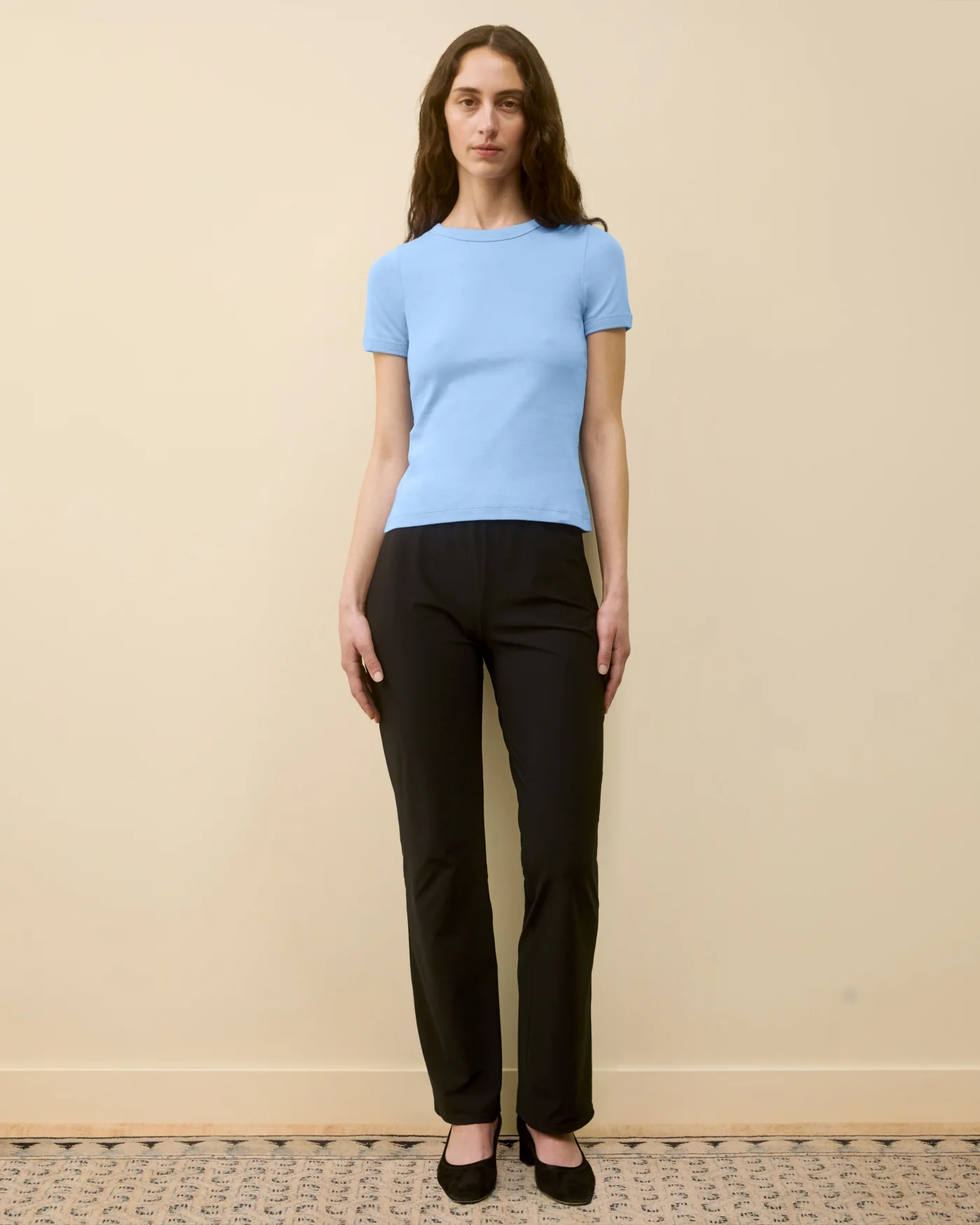 CAR TEE | Baby Blue