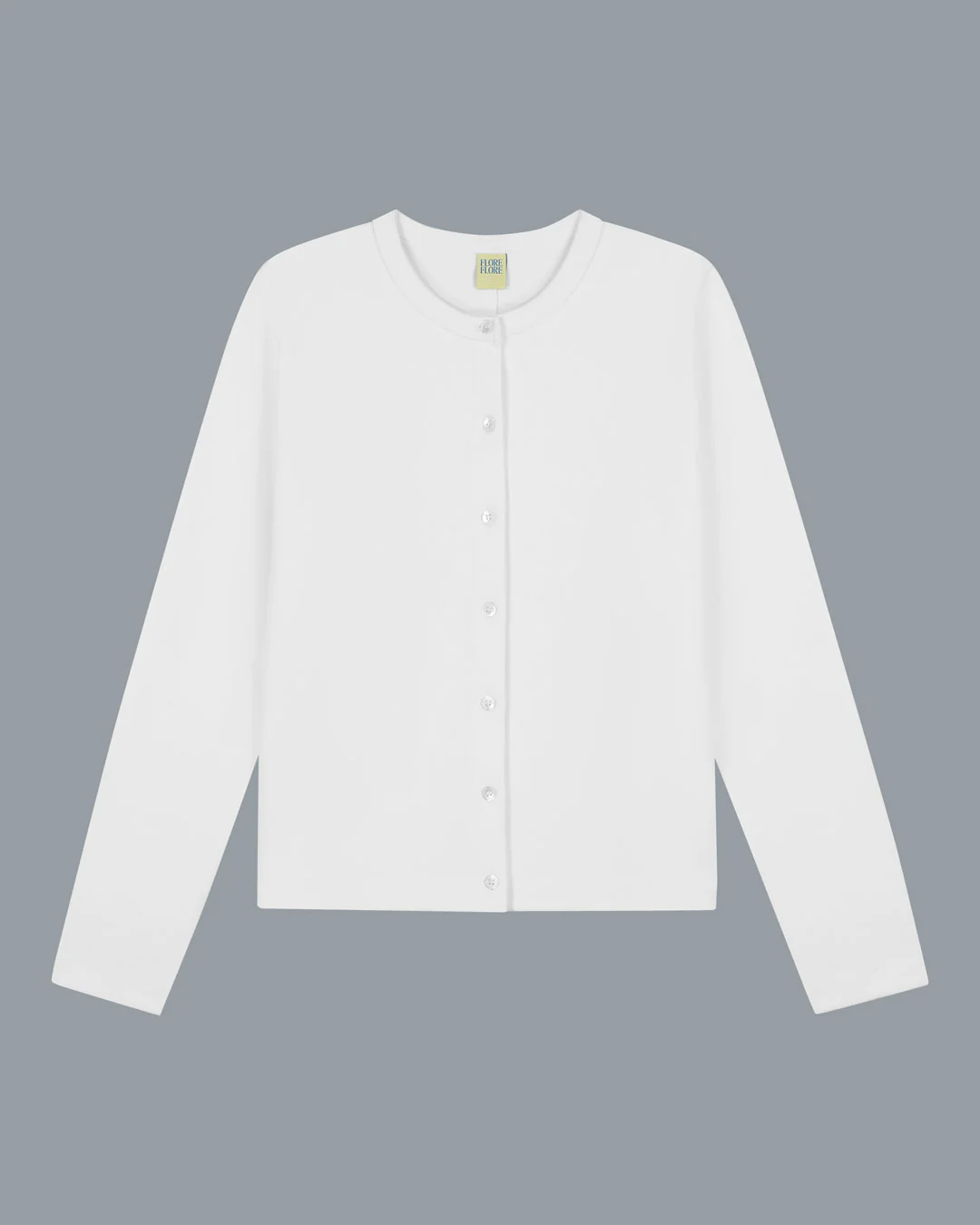 POPPY CARDIGAN | White