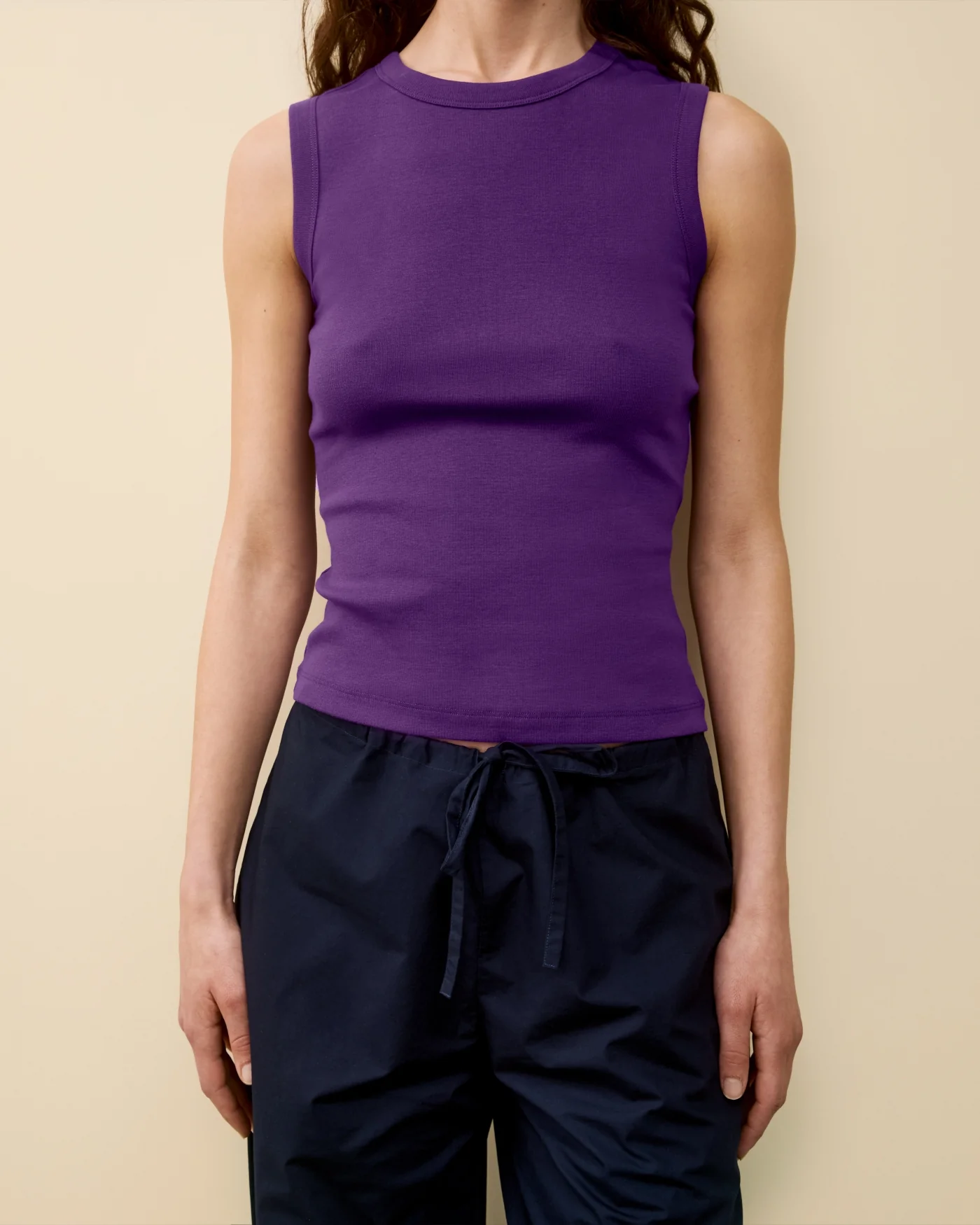 JOSEPHINE LENGTHENED TROUSERS | Navy