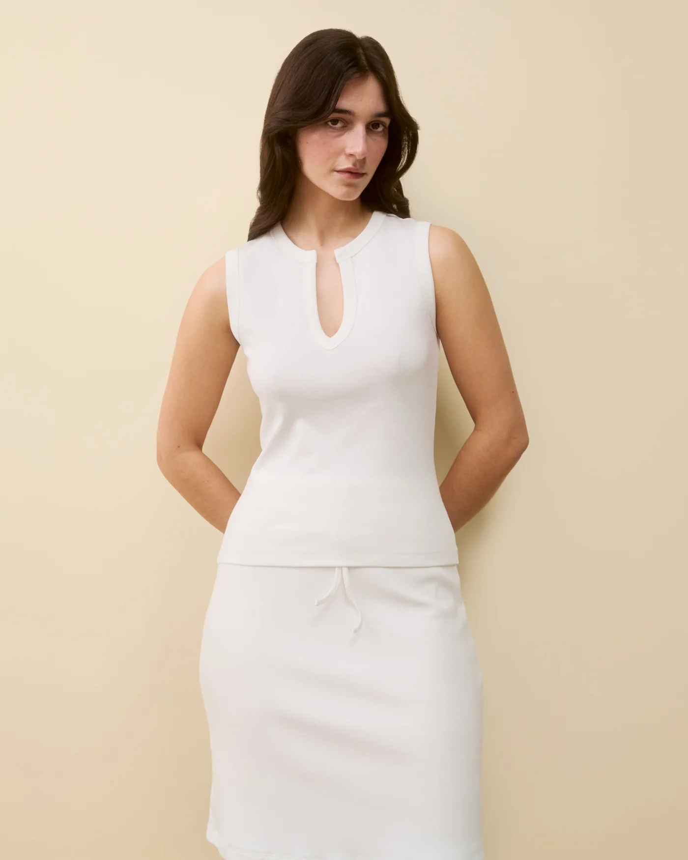 IMAN TANK | White