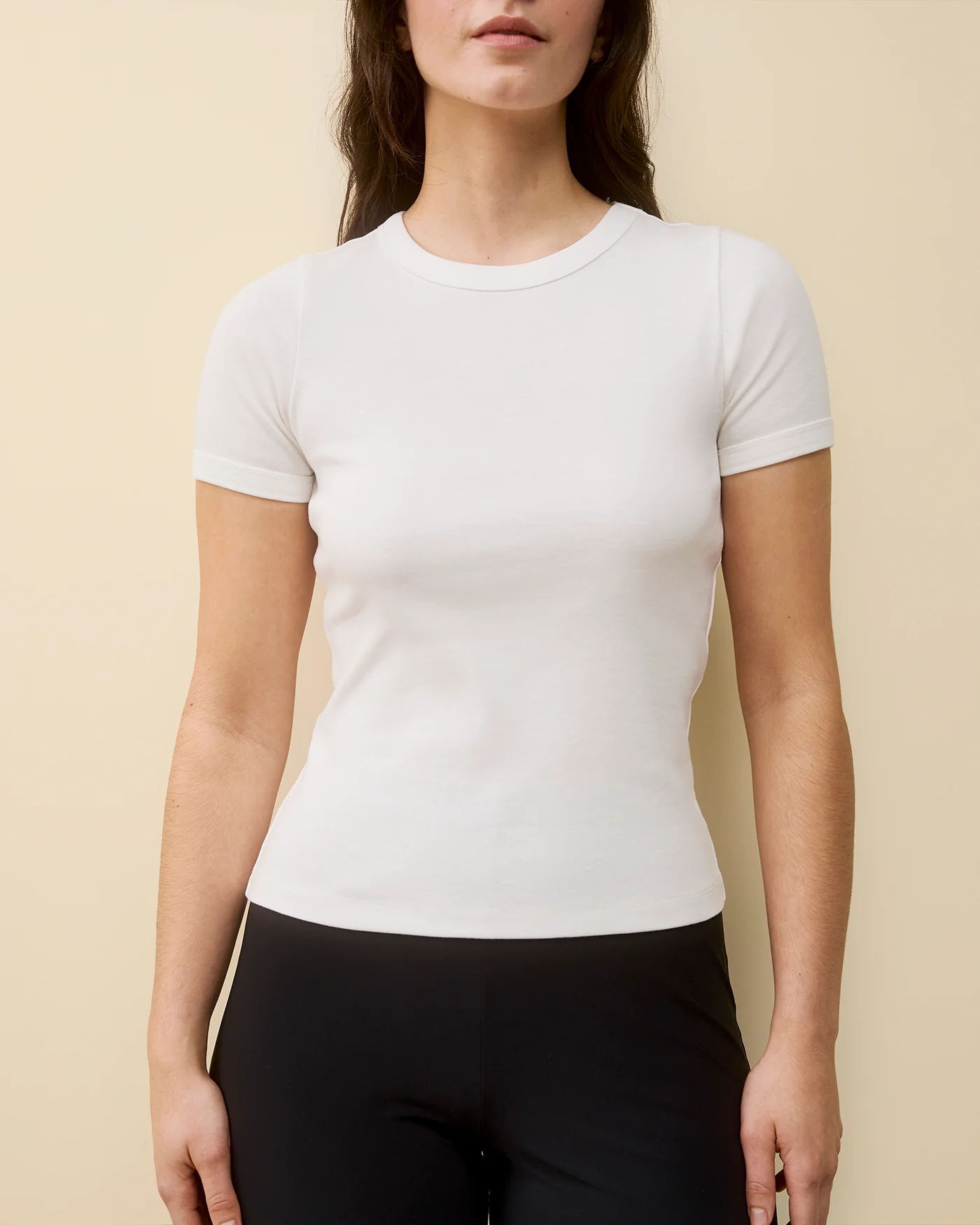 CAR TEE | White