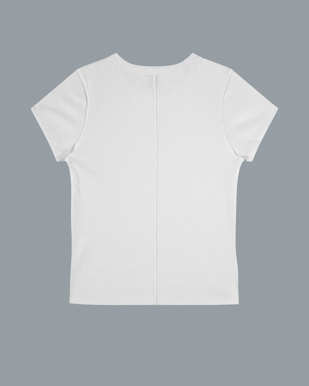 CAR BABY TEE | White