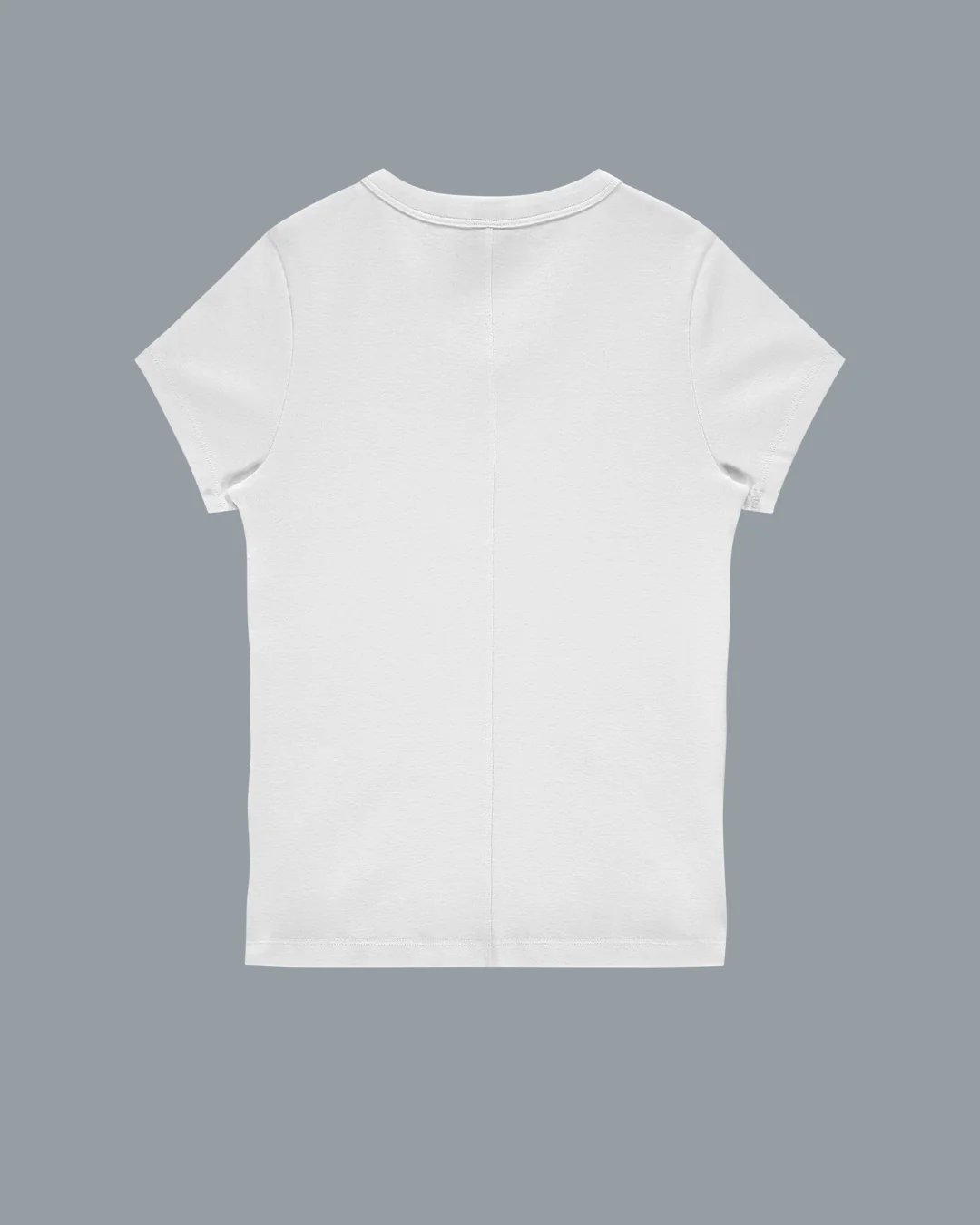 JILL BABY TEE | White
