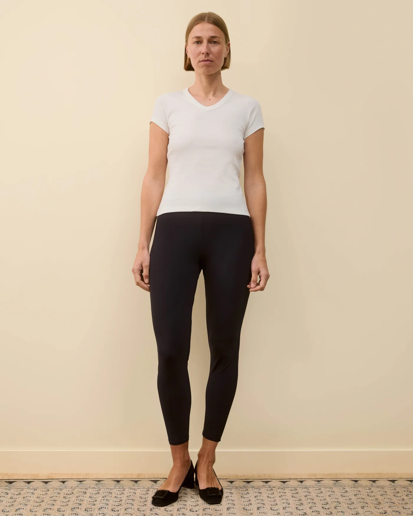 JILL BABY TEE | White