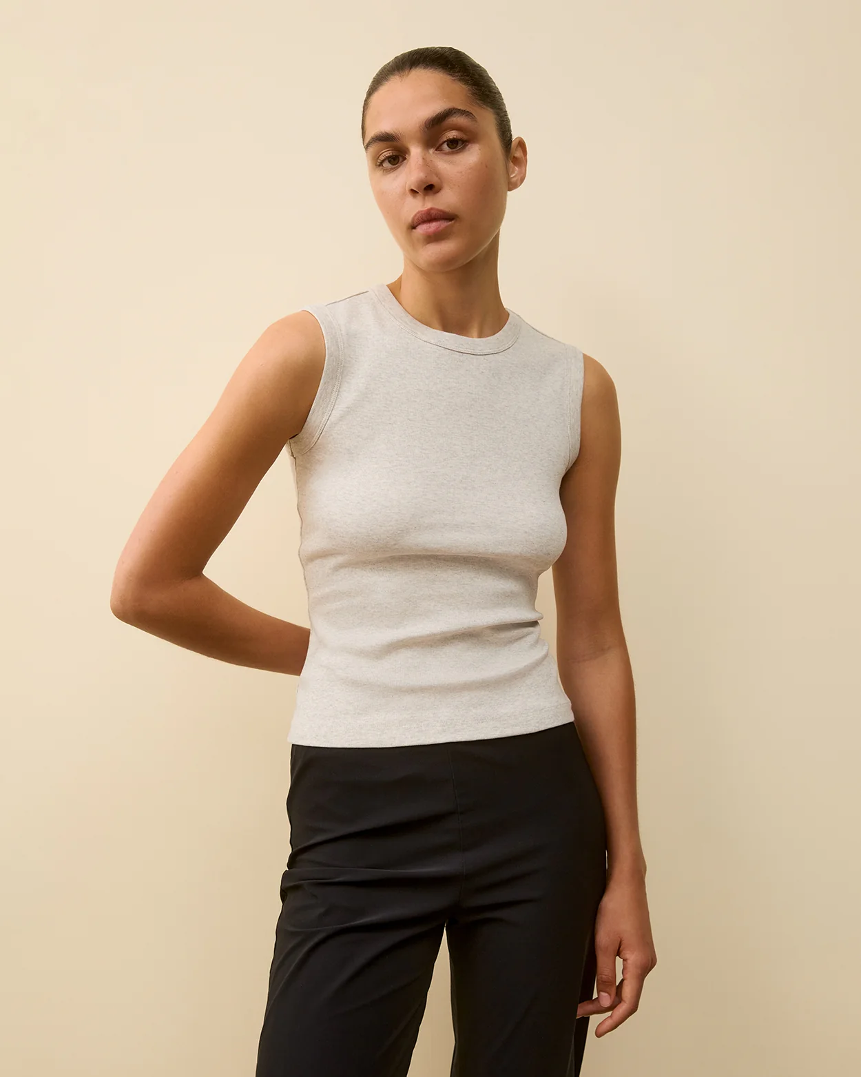 327-esme-tank-heather-grey-1.webp ESMÉ TANK | Heather Grey