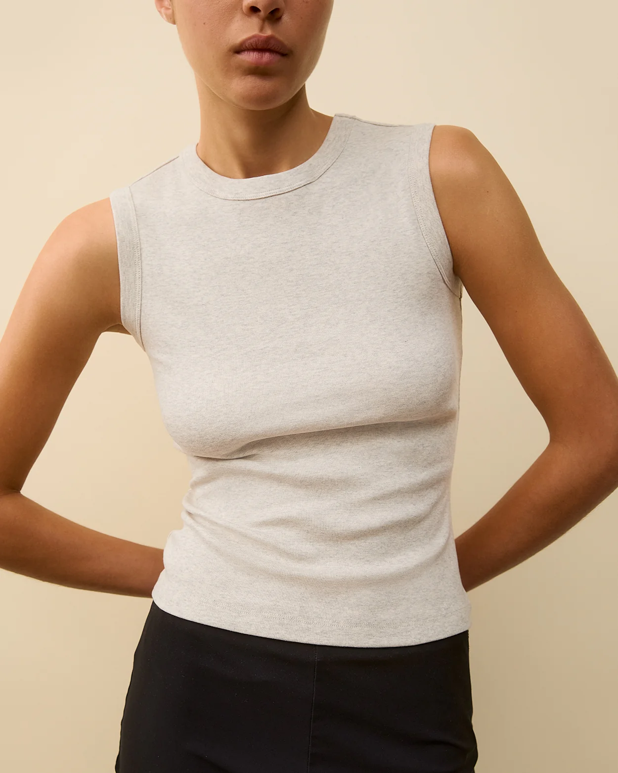 ESMÉ TANK | Heather Grey
