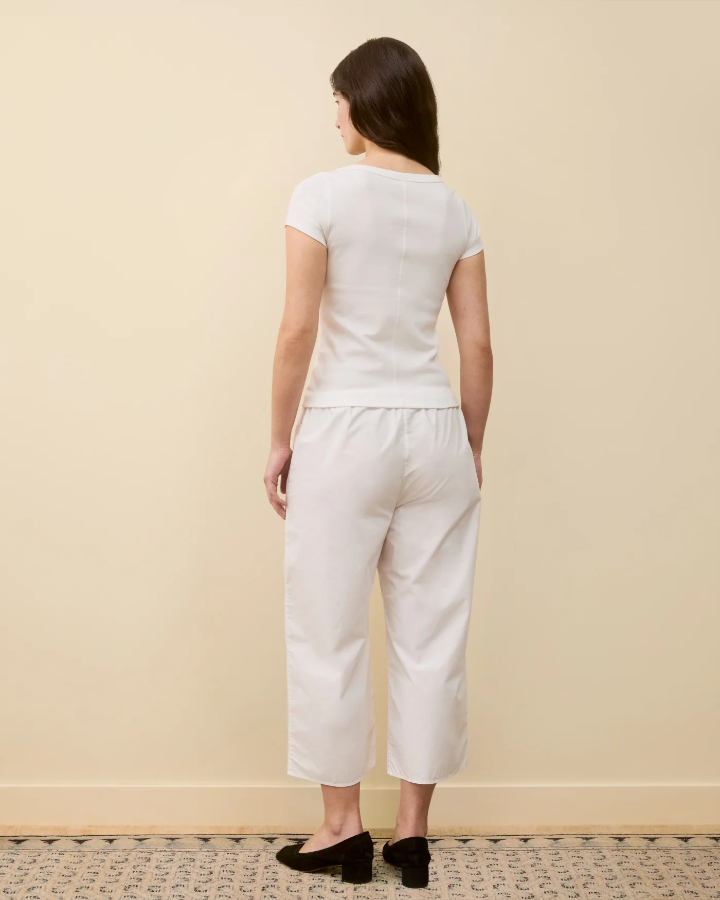 LULU BABY TEE | White