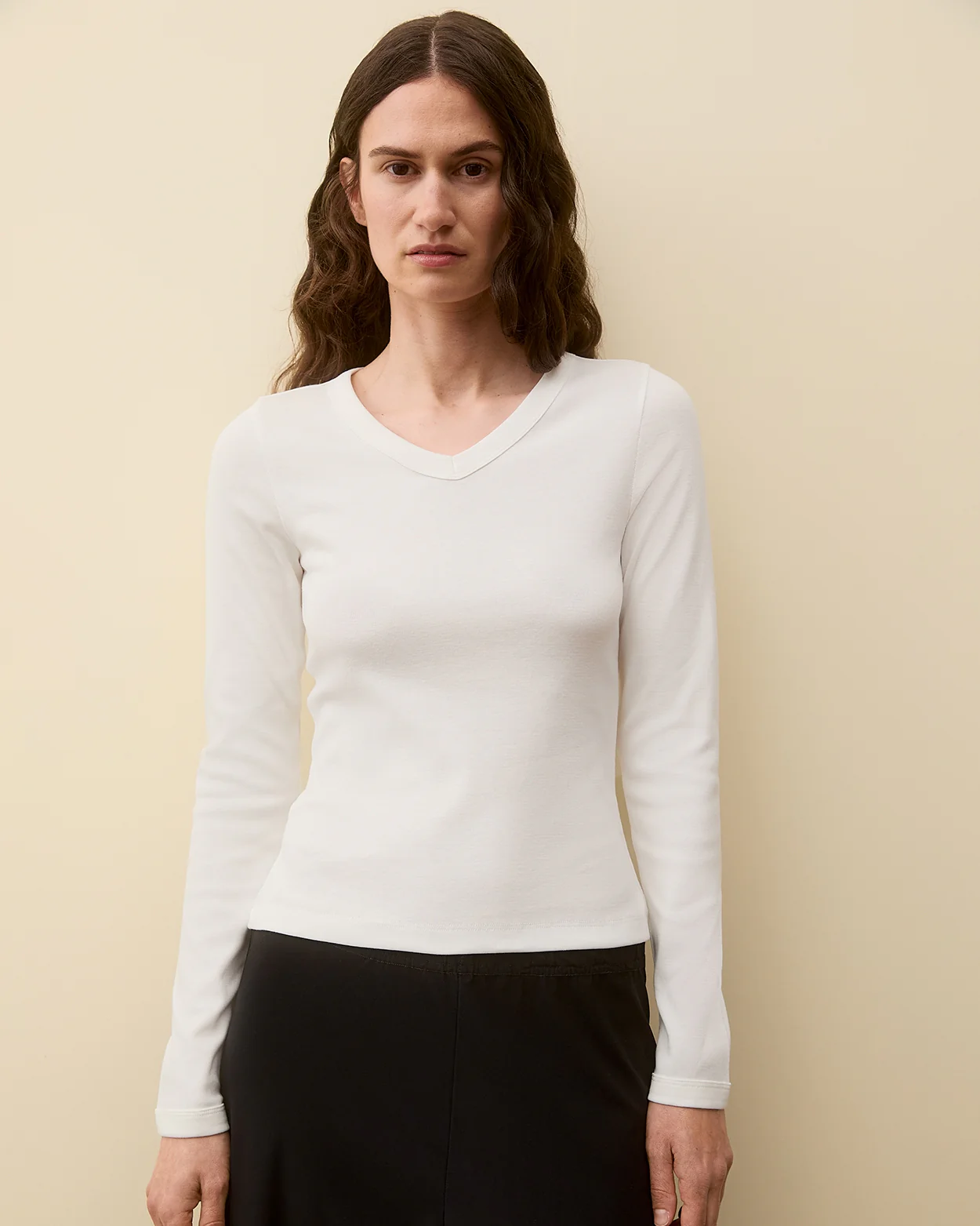JILL LONGSLEEVE | White