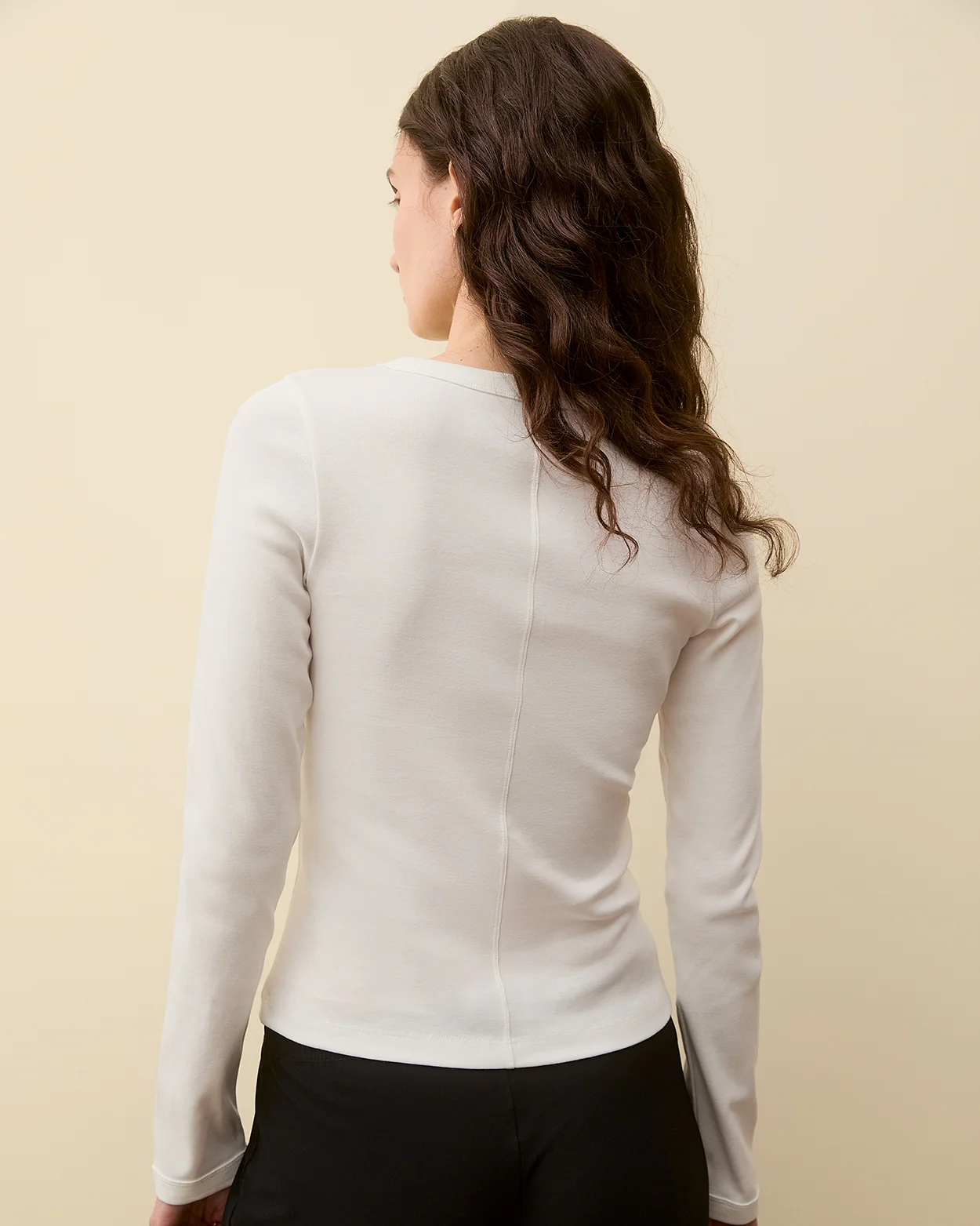JILL LONGSLEEVE | White
