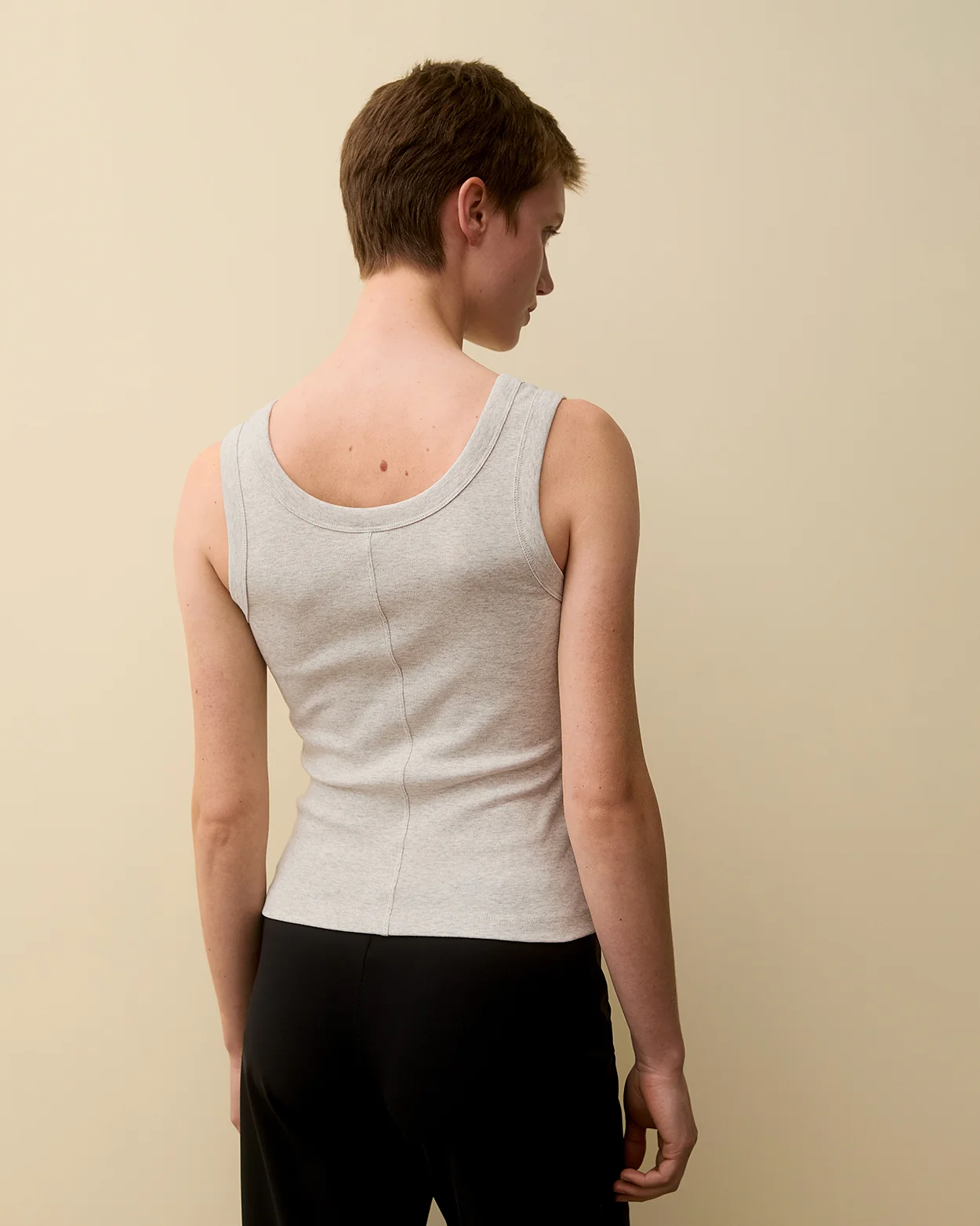 HILLIE TANK | Heather Grey