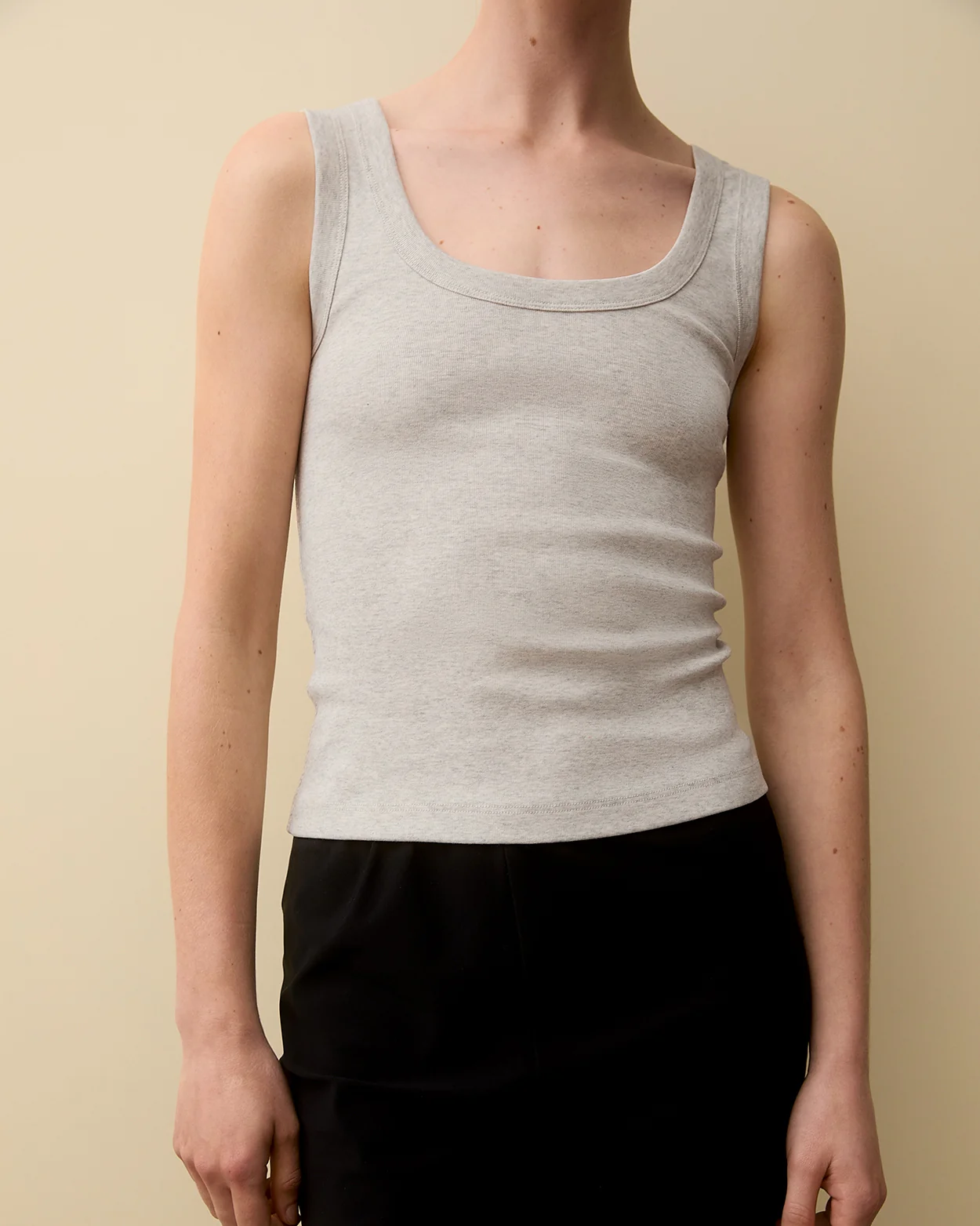 HILLIE TANK | Heather Grey