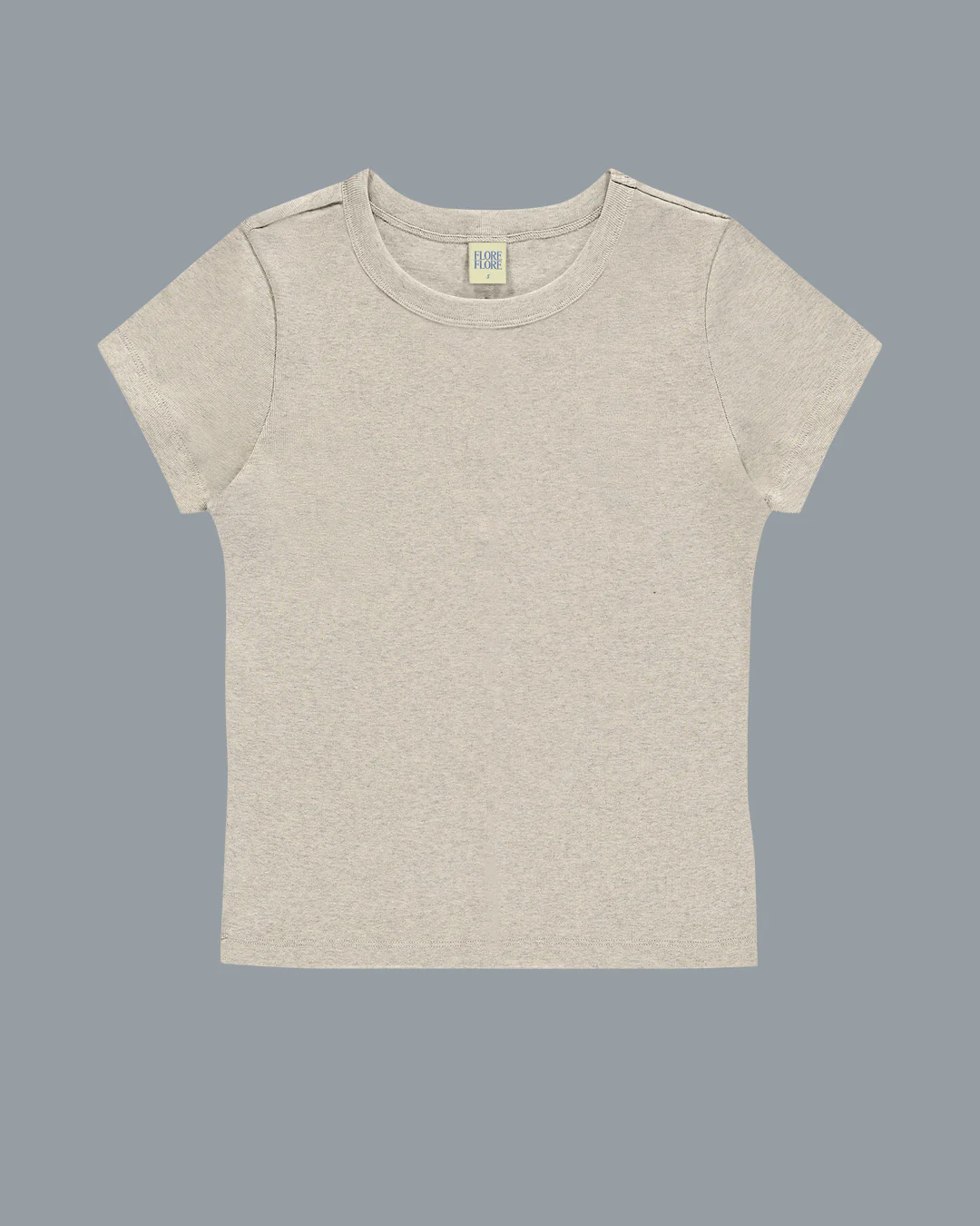 CAR BABY TEE | Heather Grey