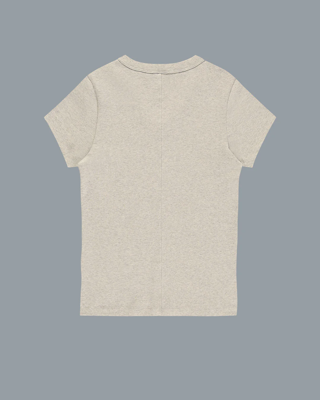 JILL BABY TEE | Heather Grey