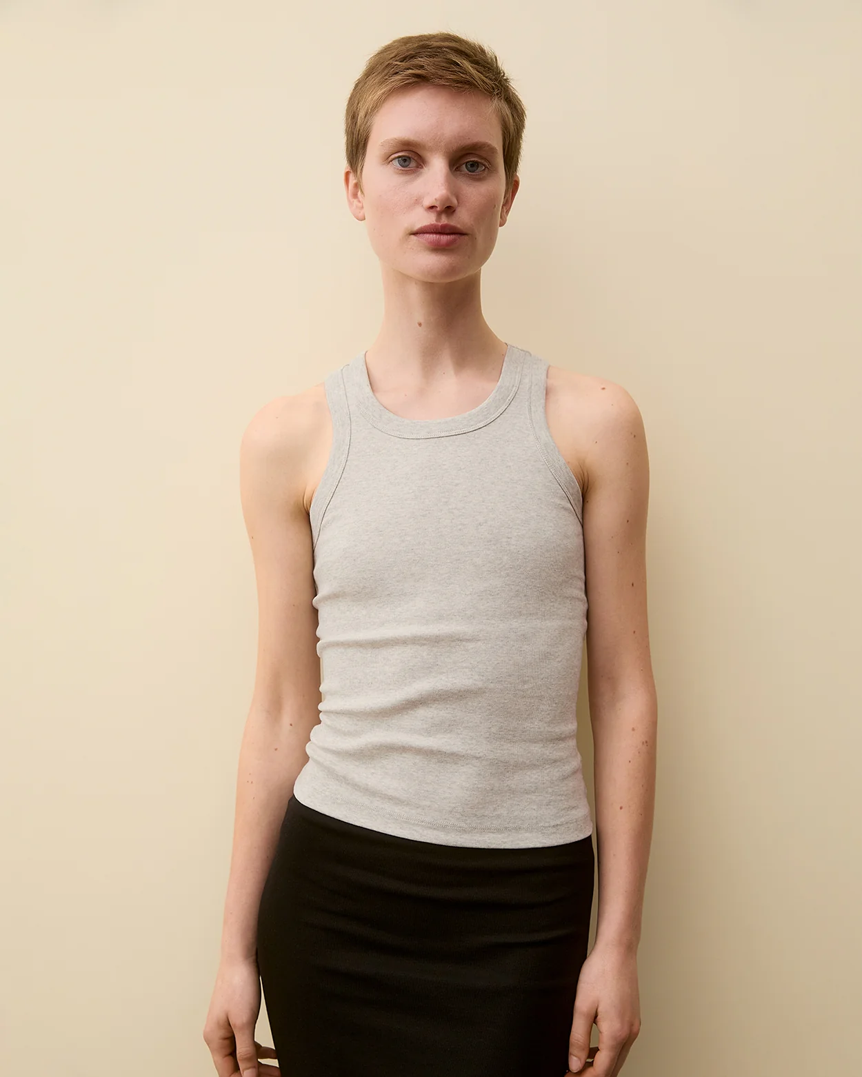 HANNAH TANK | Heather Grey