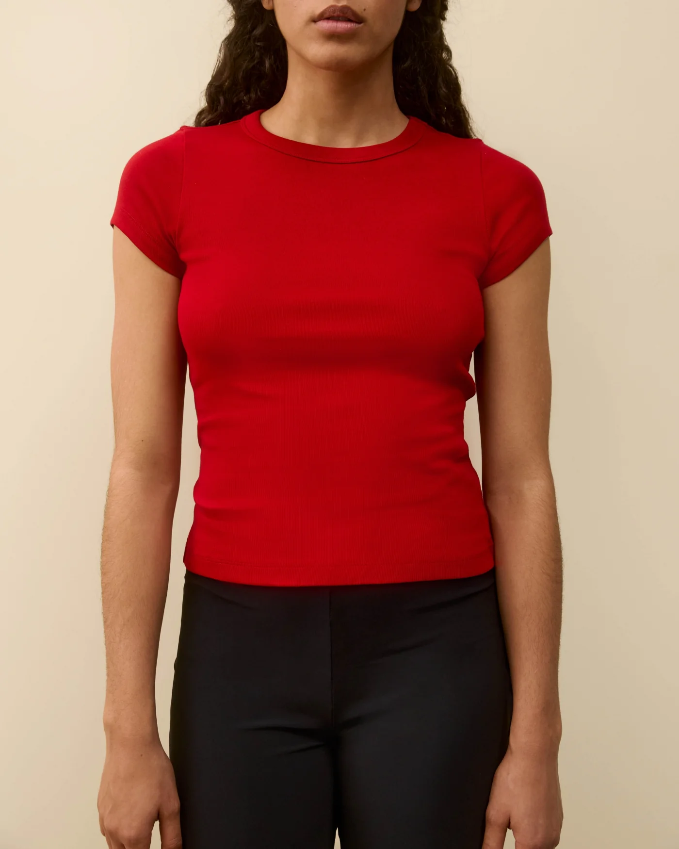 CAR BABY TEE | Red