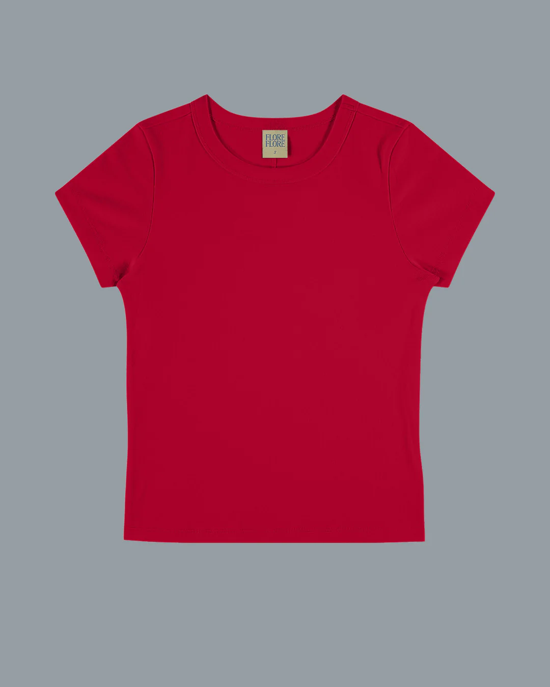 CAR BABY TEE | Red