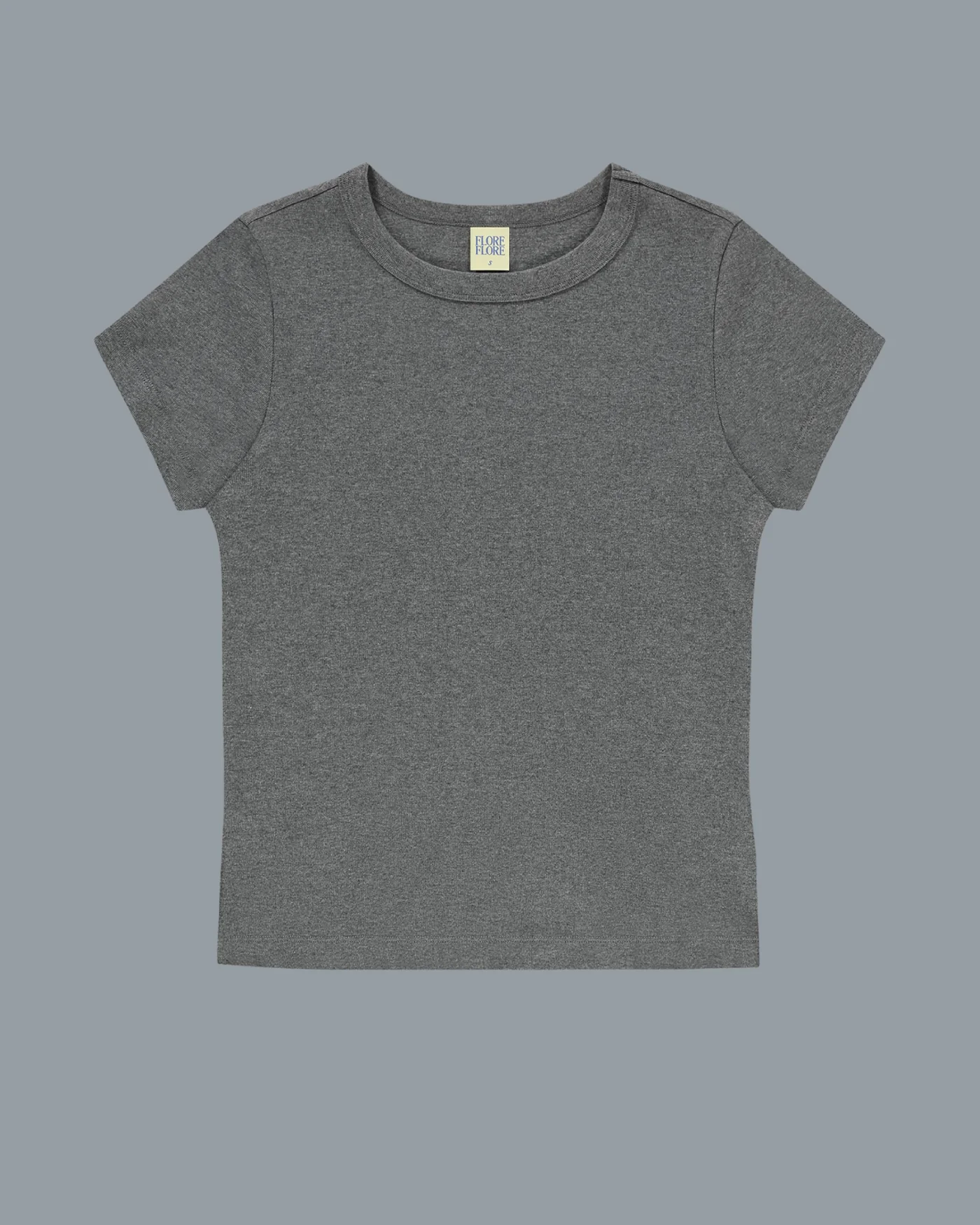 CAR BABY TEE | Melee Grey