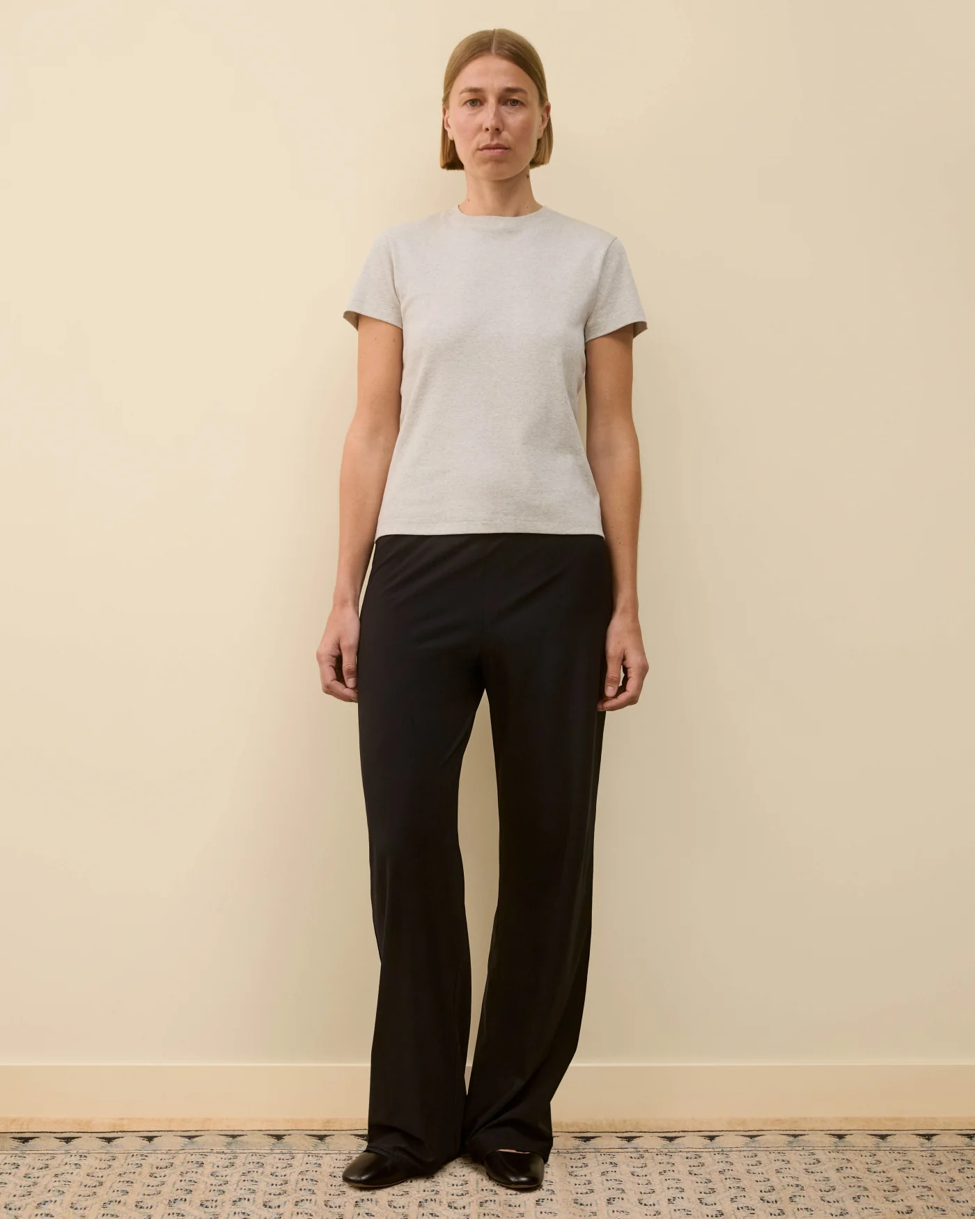 MONICA TEE | Heather Grey