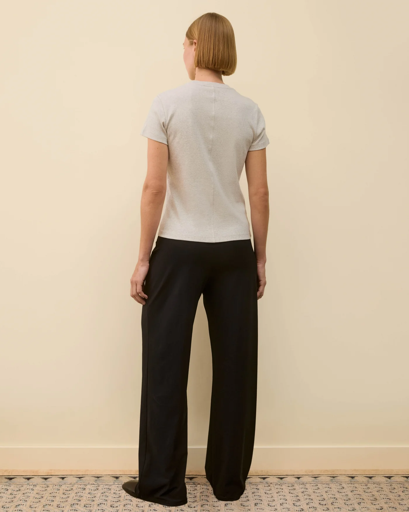 MONICA TEE | Heather Grey