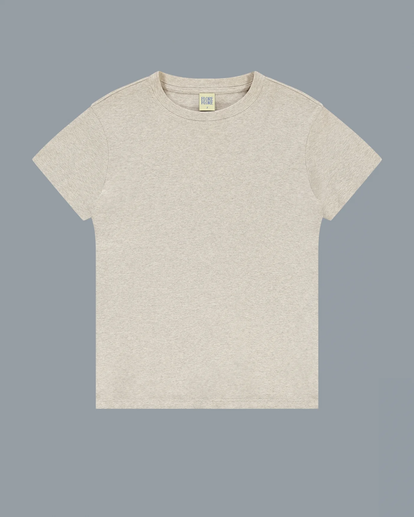 MONICA TEE | Heather Grey