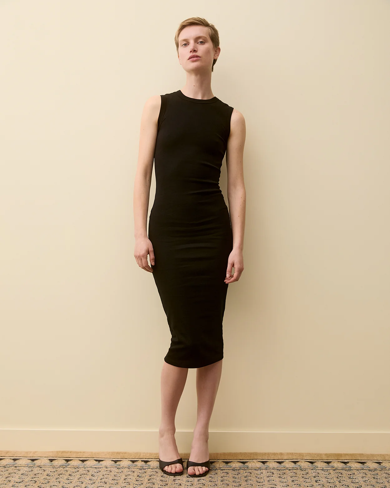 ESMÉ MIDI DRESS | Black